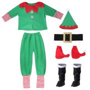Children's Santa Claus Outfit Adult Stage Performance Costume Unisex Christmas Grandpa Performance Clothes Cross-Border Hot Sale - Image 5