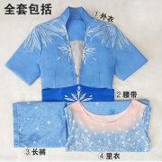 Sweet Ice And Snow Princess Elsa Cosplay Costume Adult Stage Performance Dress Elegant Elsas Outfit For Fans And Performers - Image 4