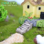 Customizable Miniature Succulent Moss Retro Staircase Chinese Style Resin Garden Ornaments DIY Handmade Accessories - Image 5