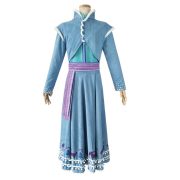 Frozen 2 Cosplay Princess Anna Adult Stage Performance Costume Children's Halloween Party Dress Up Wardrobe Item - Image 2