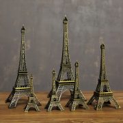 Paris Eiffel Tower Building Model Decorative Item Custom Metal Craftwork for Home Living Room TV Cabinet Bar Shelf Decoration - Image 2