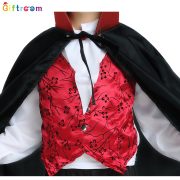 Western Halloween Party Children's Clothing Male Child Court Style Vampire Devil Death God Performance Costume - Image 4