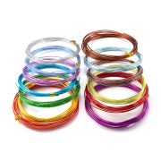 DIY Woven Craft Colored Aluminum Wire 0.6-3mm Custom Metal Medal Badge Material Small Jewelry Making Oxidized Aluminum Wire - Image 4
