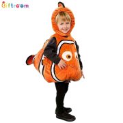 Children's Halloween Costume Nemo Clownfish Bag Tail Vest Cartoon Performance Suit Adult Stage Performance Costume - Image 6