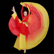 Modern Classical Dance Performance Costume For Adults Chinese Style Drums Opening Dance Outfit Stage Performance Gown - Image 4