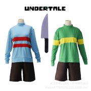 Undertale Cosplay Costume Adult Stage Performance Frisk Character Suit Source Factory Directly Imported Quality Gaming Theme - Image 2