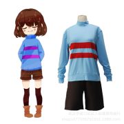 Undertale Cosplay Costume Adult Stage Performance Frisk Character Suit Source Factory Directly Imported Quality Gaming Theme - Image 3