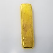 Antique Style Golden Bar Copper Alloy Non-Gold Custom Metal Medal Badge Handcrafted Artwork Gold Ingot Design - Image 2