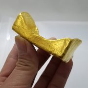 Antique Style Golden Bar Copper Material Non-Golden Prop Custom Metal Medal Badge Handicrafts Gold Ingot Decoration - Image 5