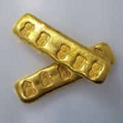 Antique Style Golden Bar Copper Material Non-Golden Prop Custom Metal Medal Badge Handicrafts Gold Ingot Decoration - Image 2