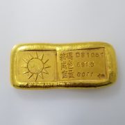 Antique Style Golden Bar Copper Alloy Non-Gold Custom Metal Medal Badge Handcrafted Artwork Yellow Metal Disk J28