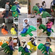 Inflatable Dinosaur Costume For Kids Performance Gift Walking Funny Wholesale Adult Stage Performance Costume - Image 3