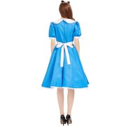 Alice In Wonderland Tea Party Theme Adult Stage Performance Costume Blue Dress For Cultural Art Festival Performances - Image 5