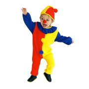 Adult Stage Performance Costume Red Yellow Clown Outfit Direct Sale from Manufacturer for Children's Masquerade Event - Image 2