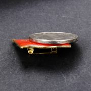 National Day Star Red Flag Pin Badge Children's Kindergarten National Flag Magnet Buckle Chest Chapter Chinese Pin Heart Emblem - Image 3