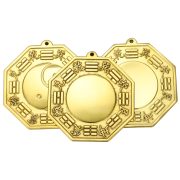 Custom Metal Tai Chi Mirror Brass Eight Trigrams Convex Concave Ornamental Copper Artifacts Wholesale Metal Badges Medals - Image 2