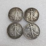 Antique Style American Statue of Liberty Replica Coin Silver Dollar Custom Metal Medal Badge 30.5mm Craftwork Souvenir