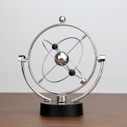 天体轨道办公室摇摆器 书桌摆件银河系永动仪商务工艺品混沌摆件 - Image 3