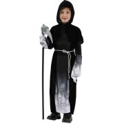 Halloween Children's Festival Magic Skeleton Boy Costume Stage Performance School Play Adult Stage Performance Costume - Image 3
