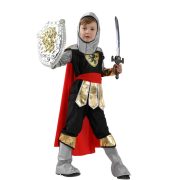 Halloween Children's Boy Costume Stage Performance Luxury King Outfit B-0191 Handsome Royal Little Warrior Adult Stage Performance Costume - Image 3