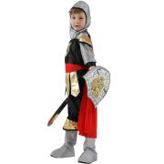 Halloween Children's Boy Costume Stage Performance Luxury King Outfit B-0191 Handsome Royal Little Warrior Adult Stage Performance Costume - Image 5
