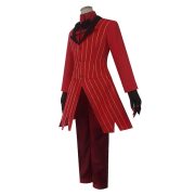 Sweet Anime Hell Hotel Alastor Devil Female Broadcast Cosplay Costume Adult Stage Performance Wear Halloween Theme - Image 3
