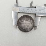 Antique Style Custom Metal Medal Badge 1770 Yellow Bronze Material Russian Commemorative Coin Silver Dollar #2540 - Image 3