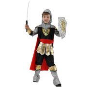 Halloween Children's Boy Costume Stage Performance Luxury King Outfit B-0191 Handsome Royal Little Warrior Adult Stage Performance Costume - Image 2