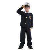 School Children Boy Costume Stage Character Performance Uniform Brave Pilot Play B-0202 Dashing Little Pilot Outfit - Image 2