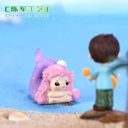 Customizable Decorative Ornaments Miniature Garden Mermaid Ocean Beach DIY Eco-Friendly Bottle Decor Aquarium Small Figurine - Image 4