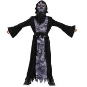 Halloween Children's Boy School Stage Performance Costume Magic Witch Outfit B-0211 Terror Skeleton Messenger Suit