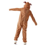 Adult Halloween Christmas Santa Claus Cosplay Costume Stage Performance Holiday Animal Deer Suit For Men And Women - Image 6