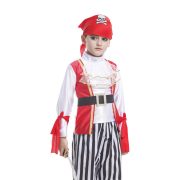 Children's Halloween School Party Performance Costume Little Caribbean Pirate B-0039 Adult Stage Performance Costume - Image 4