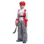 Children's Halloween School Party Performance Costume Little Caribbean Pirate B-0039 Adult Stage Performance Costume
