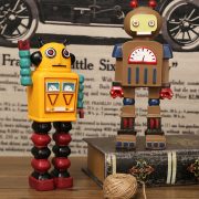 American Retro Robot Total Recall Customizable Decorative Resin Ornament TV Cabinet Bar Cabinet Window Display Gift - Image 3