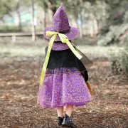Adult Stage Performance Costume Purple Court Magician Halloween Cosplay Witch Outfit for Theater and Event Performances - Image 5