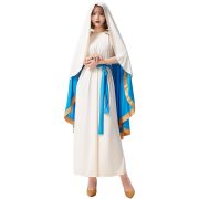 Halloween Role-playing Adult Long Robe Stage Performance Costume Medieval Ethnic Clothing for Actors and Performers - Image 2