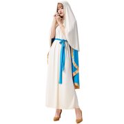 Halloween Role-playing Adult Long Robe Stage Performance Costume Medieval Ethnic Clothing for Actors and Performers - Image 3
