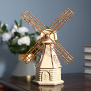 复古美式手工工艺品古典造型玄关桌面酒柜办公桌面装饰用品软装饰 - Image 2