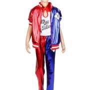 Suicide Squad Harley Quinn Adult Stage Performance Costume Wig Gloves Full Set Clown Girl Performance Stage Clothes - Image 6
