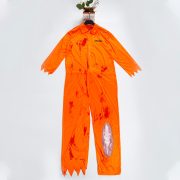 Adult Halloween Prisoner Costume Stage Performance Fashion Show Outfit Adult American Prison Inmate Suit Performance Apparel - Image 2