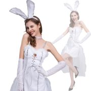 Sexy Bunny Girl Stage Performance Costume Adult Nightclub DJ Female Singer Leading Dance Costume Halloween Bar DS Performance - Image 5