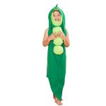 跨境供应小孩豌豆连体扮演服装节日派对舞台表演装万圣costume