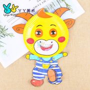 Colorful Two-foot Nail Children's Handcraft Horn Nail Creative DIY Decoration Material Accessories Metal Badge Custom Medal - Image 5
