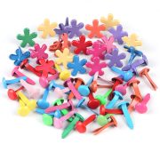 Colorful Two-foot Nail Children's Handcraft Horn Nail Creative DIY Decoration Material Accessories Metal Badge Custom Medal - Image 6