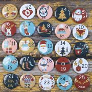 Custom Metal Medal Badge Christmas Arrival Digital Label Set Gift Bag Accessories Personalized Lapel Pin胸章 Collection - Image 2