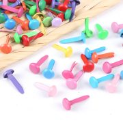 Colorful Two-foot Nail Children's Handcraft Horn Nail Creative DIY Decoration Material Accessories Metal Badge Custom Medal - Image 3