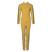 Sweet Kill Bill Cosplay Wedding Yellow Suit Adult Stage Performance Costume Halloween Outfit For Women - Image 2