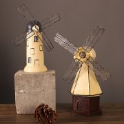 Customizable Creative Dutch Windmill Resin Ornament for Living Room TV Cabinet Bar Office Desktop Decoration Bookshelf Display - Image 4
