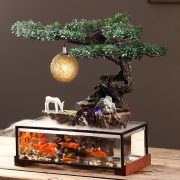 Creative Flowing Water Fountain Ornament Fish Tank Landscape Desktop Office Opening Gift Feng Shui Wheel Chinese Style - Image 5